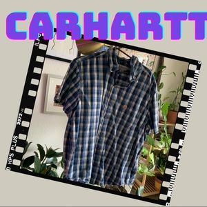 Blue Carhartt Short Sleeve 👕